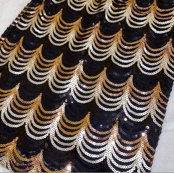 NWOT Crystal Doll sequin dress - Picture 4 of 6